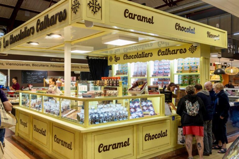 Chocolatiers cathares confiseur biscuiterie  halles narbonne commercant artisan manger alimentation  1 768x512