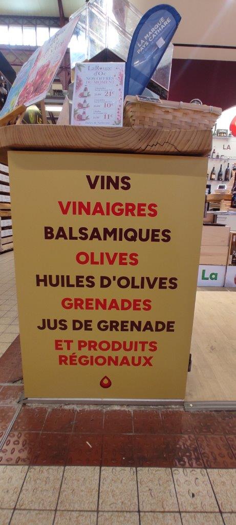 La Gota producteurs Granhota chante perdrix la  rouge d oc celliers d orfee halles narbonne commercant artisan manger alimentation  7