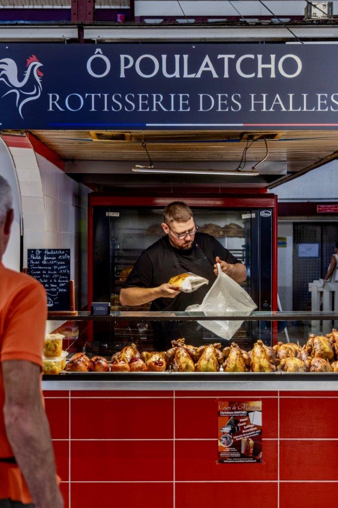 O Poulatcho volailler rotisseur halles narbonne commercant artisan manger alimentation  1