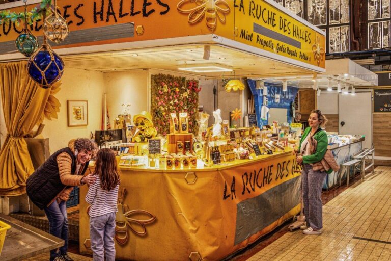 la ruche des halles miel prosuits apicoles apiculture halles narbonne commercant artisan manger alimentation  1 768x512