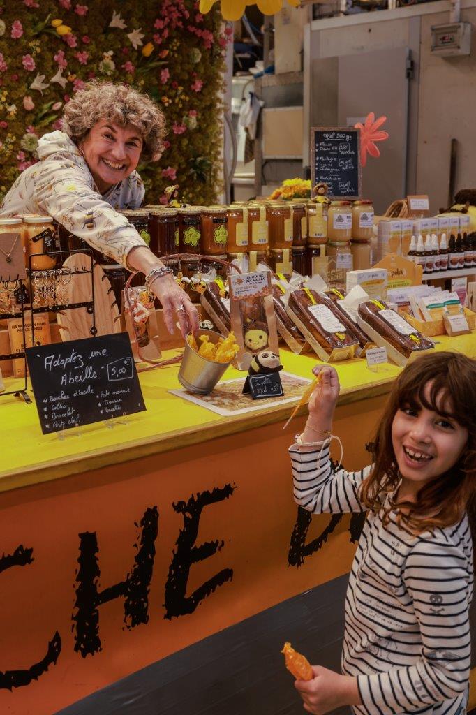 la ruche des halles miel prosuits apicoles apiculture halles narbonne commercant artisan manger alimentation  2