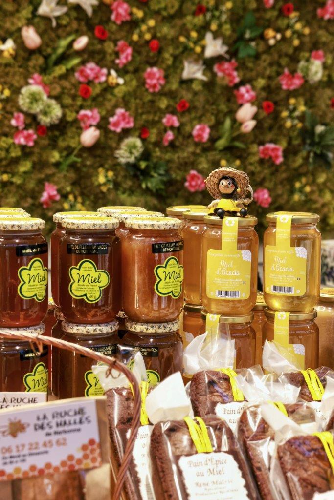 la ruche des halles miel prosuits apicoles apiculture halles narbonne commercant artisan manger alimentation  5
